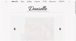 Desktop Screenshot of datedanielle.com