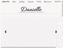 Tablet Screenshot of datedanielle.com